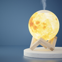 Devanti Aroma Diffuser Aromatherapy Moon Lamp 880ml thumbnail