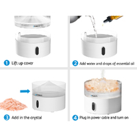 Devanti Aroma Diffuser Aromatherapy Humidifier 220ml thumbnail