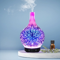 Devanti Aroma Diffuser Aromatherapy 3D Glass 100ml thumbnail