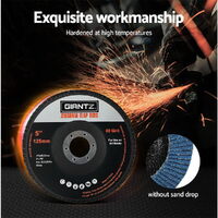 Giantz 100 PCS Zirconia Sanding Flap Disc 5" 125mm 80Grit Angle Grinding Wheel thumbnail