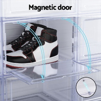 Artiss Shoe Box DIY Set of 6 Stackable Magnetic Door thumbnail