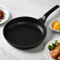 5-Star Chef Non Stick Frying Pan Cast Aluminium Steak Skillet BBQ Cookware 30cm thumbnail