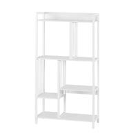 Artiss Bookshelf Display Shelves 5 Tiers 120cm White thumbnail