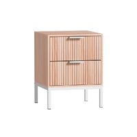 Artiss Bedside Table Drawers Side End Table Storage Cabinet Nightstand Pine LURA thumbnail