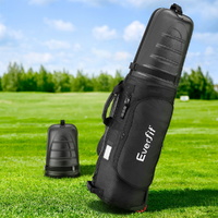 Everfit Golf Travel Bags for Airlines with Wheels Golf Clubs Hard Case Foldable thumbnail