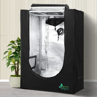 Green Fingers Grow Tent 60x60x90CM Hydroponics Kit Indoor Plant Room System thumbnail