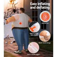Inflatable Samson Costume Adult Suit Blow Up Party Fancy Dress Halloween Cosplay thumbnail