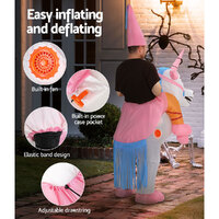 Inflatable Unicorn Costume Adult Suit Blow Up Party Fancy Dress Halloween Cosplay thumbnail