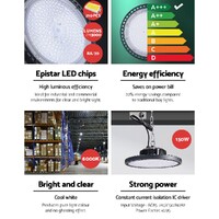 Leier LED High Bay Lights 150W UFO Industrial Workshop Warehouse Factory Lamp thumbnail
