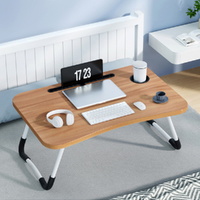 Laptop Desk Table Foldable Stand Lap Tray Sofa Bed Portable Adjustable Desks thumbnail
