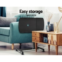 Artiss Laptop Desk Table Fan Cooling Black 60CM thumbnail