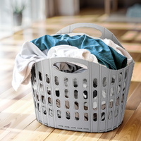 Artiss Laundry Basket Hamper Large Foldable Washing Clothes Storage Organiser thumbnail