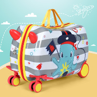Wanderlite 17" Kids Ride On Luggage Children Suitcase Trolley Travel Octopus thumbnail