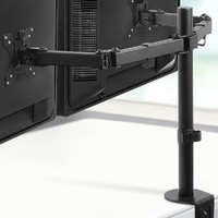 Artiss Monitor Arm Dual Desk Mount Screen Bracket Holder thumbnail