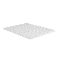 Giselle Bedding Memory Foam Mattress Topper 7-Zone Airflow Pad 8cm Queen White thumbnail
