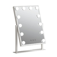Embellir Makeup Mirror 30x41cm Hollywood Vanity with LED Light Rotation Tabletop thumbnail