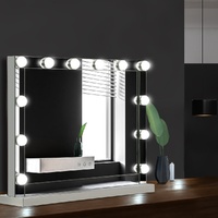 Embellir Makeup Mirror Hollywood with Light Frame Vanity Dimmable Wall 12 LED thumbnail