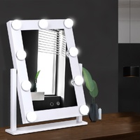 Embellir Makeup Mirror 30x38cm Hollywood Vanity with LED Light Rotation Tabletop thumbnail