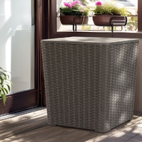 Gardeon Outdoor Storage Box 43L Container Side Table Garden Bench Tool Sheds thumbnail