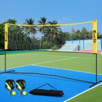Everfit 10ft Portable Pickle Ball Net Adjustable Multi-Sport for Badminton Tennis Pickleball Volleyball thumbnail