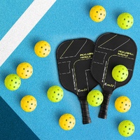 Everfit 12PC Pickleballs Set 40-Hole Design Indoor Outdoor Durable PE Balls Green/Yellow thumbnail