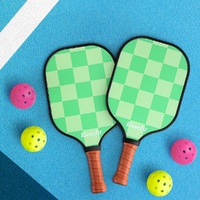 Everfit Pickleball Paddle Set Fiberglass with Balls Bag Tournament Kit 2PCS Pickle Balls Rackets thumbnail