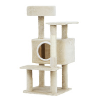 i.Pet Cat Tree 90cm Scratching Post Tower Scratcher Wood Condo House Bed Trees thumbnail