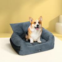 i.Pet Dog Car Seat Booster Cover Pet Bed Portable Waterproof Belt Non Slip Travel thumbnail
