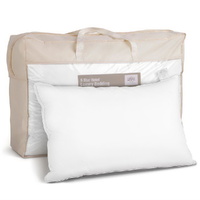 Giselle Bedding Goose Feather Down Pillow Luxury Twin Pack thumbnail