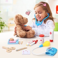 Keezi Kids Doctor Nurse Medical Case Pretend Play Set Stethoscope Medicine Toys thumbnail