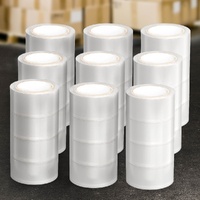 36 Rolls Packing Packaging Tape Sticky Clear Sealing Tapes Transparent 48mmx75m thumbnail