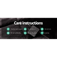 Giselle Bedding Faux Mink Quilt Charcoal Single thumbnail