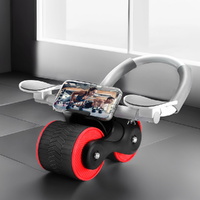 Everfit Ab Roller Automatic Rebound Abdominal Wheel with Knee Pad Home Gym Sport thumbnail