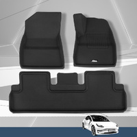 Weisshorn Car Rubber Floor Mats Compatible for Tesla Model 3 Front Rear thumbnail