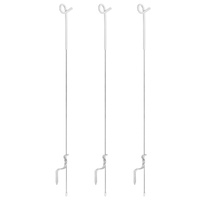 Giantz 20x Electric Fence Pigtail Posts Steel Tape Fencing thumbnail