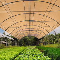 Instahut 90% Shade Cloth 3.66x10m Shadecloth Sail Heavy Duty Beige thumbnail