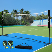 Everfit 3.6M Badminton Tennis Net Portable Volleyball Kit Adjustable Height thumbnail