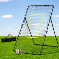 Everfit 7ft 2.1M Volleyball Net Football Baseball Goal Netting with Frame Angle Adjustable Rebounder thumbnail
