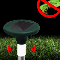 Gardeon Snake Repeller Set of 20 Multi Pulse Solar LED Plus Ultrasonic Pest Rodent thumbnail