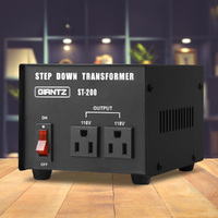 Giantz Step Down Transformer 200W 240V TO 110V Stepdown Voltage Converter AU-US thumbnail