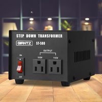Giantz Step Down Transformer 500W 240V TO 110V Stepdown Voltage Converter AU-US thumbnail