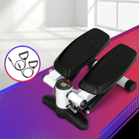 Everfit Mini Stepper Resistance Rope Aerobic Step Trainer Home Workout 150KG thumbnail