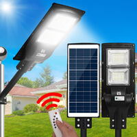 Leier 160 LED Solar Street Light 120W Flood Motion Sensor Remote Outdoor Wall Lamp thumbnail