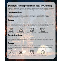 Weisshorn King Single Swag Camping Swags Canvas Free Standing Dome Tent Blue thumbnail