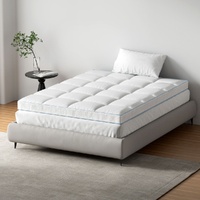Giselle Bedding Mattress Topper Pillowtop Bamboo 10cm Double thumbnail