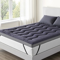 Giselle 5cm Mattress Topper Pillowtop toppers Bamboo Charcoal Double thumbnail
