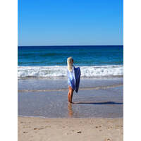 SORRENTO TURKISH COTTON TOWEL - SKY thumbnail