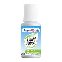 PAPER MATE LP Correct Fluid 20ml Box of 12 thumbnail