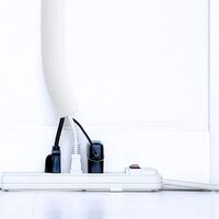 Cable Management Sleeve, White thumbnail