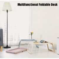 Multifunction Laptop Bed Desk with foldable legs for Home Office (Blue) thumbnail